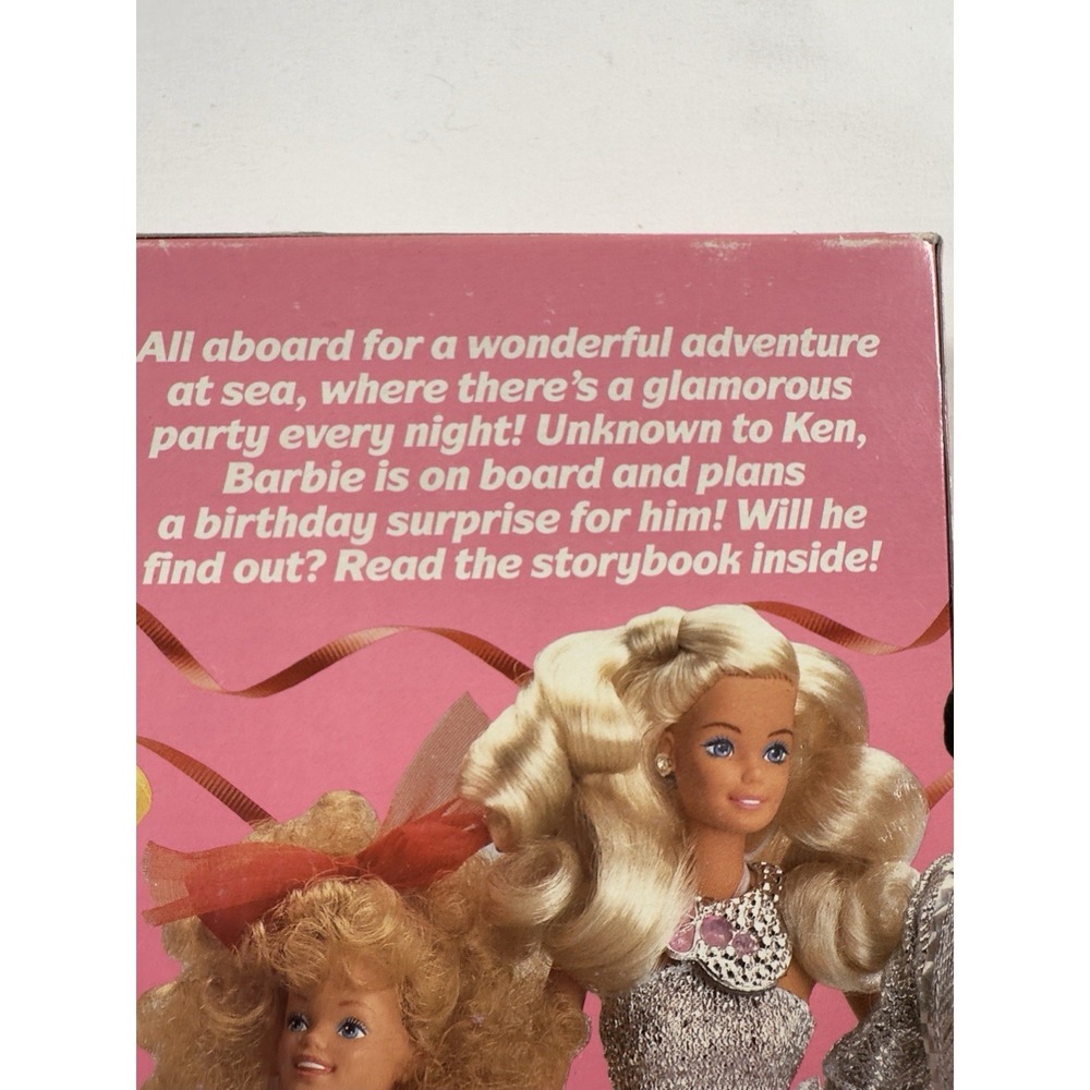 Mattel Jewel Secrets Ken Doll New 1986 Color Change Tux Storybook Original Box - Picture 7 of 10
